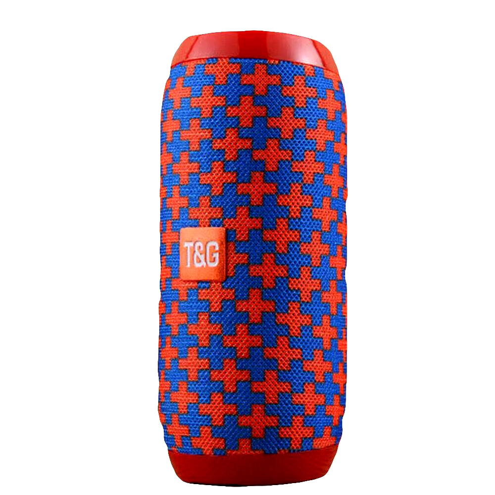 TG117 Portable Outdoor Bluetooth Speaker with Dual Bass Sound Bar and FM Radio
