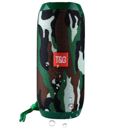 TG117 Portable Outdoor Bluetooth Speaker with Dual Bass Sound Bar and FM Radio