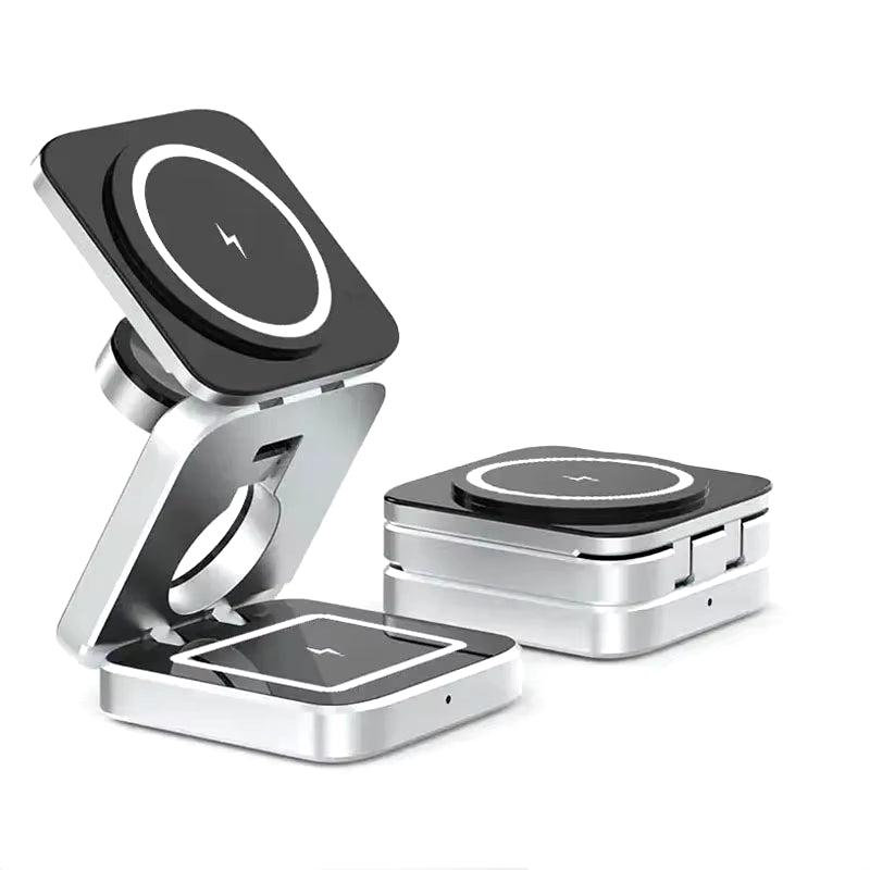 3 in 1 Magnetic Wireless Charger Stand